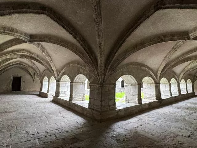 Cloister of the Chartreuse de Mélan