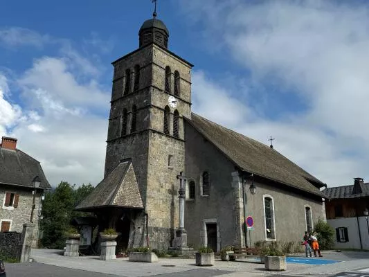 The church of Morillon