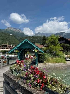 Talloires Pier, Lake Annecy