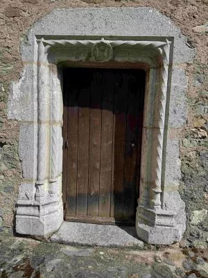 Door of the south chapel, Taninges Chartreuse de Mélan