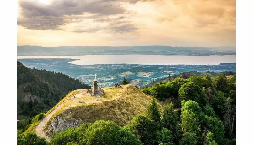 The Léman Alps from the Bas-Chablais