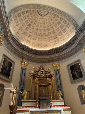 Choir of Taninges' church