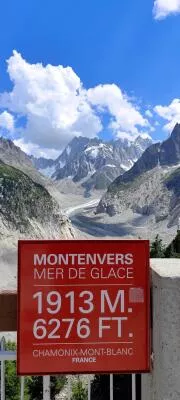 Montenvers Station in Chamonix