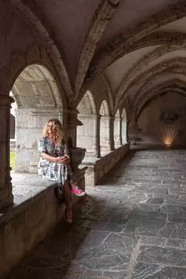 Stroll through the 16th-century cloister, Chartreuse de Taninges