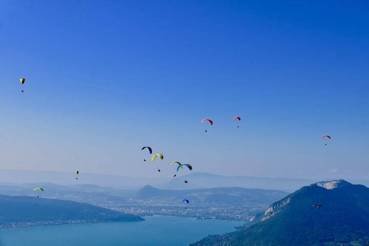 Parapente Annecy Col de la Forclaz