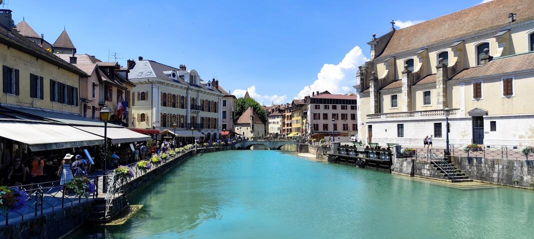 Le vieil Annecy Canal du Thiou