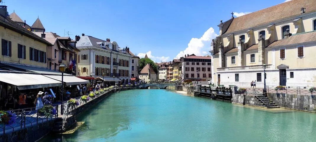 Le vieil Annecy Canal du Thiou