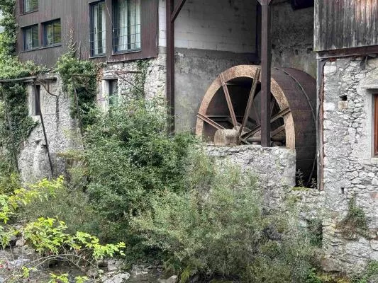 Old sawmill of Taninges