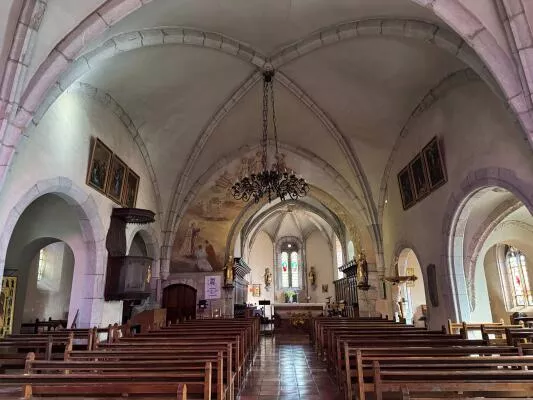 Church of Mieussy, choir