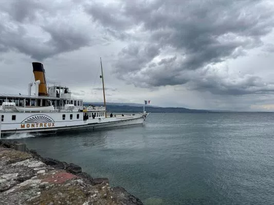 CGN Boat on Lake Léman