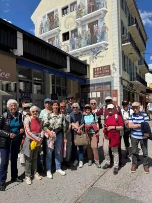 Guided visit of Chamonix with senior group