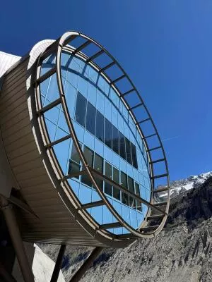 Cable car of Montenvers Mer de Glace