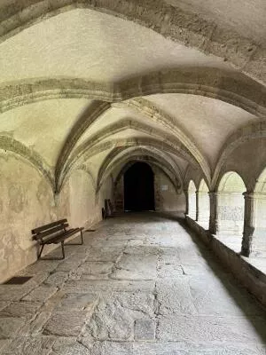 Cloître de la Chartreuse de Mélan en visite guidée