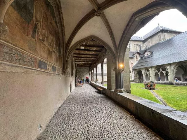 The Cloister of Abondance Abbey