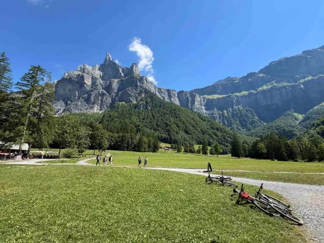 Rando vélo dans le cirque du Fer à Cheval Sixt
