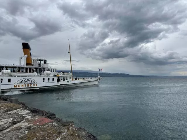 CGN Boat on Lake Léman