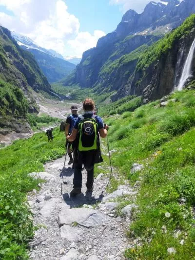 Hiking with unforgettable scenery