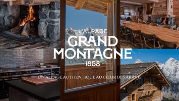 L'Alpage Grand Montagne 1858